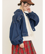 デニム/スエードアソートジャケット