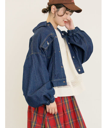 デニム/スエードアソートジャケット