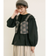 パッチワーク風花柄キルトビスチェ