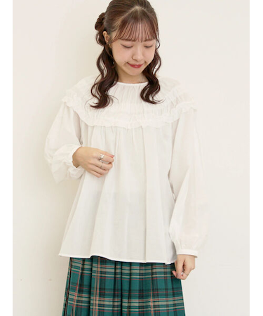 ◎2WAYギャザーブラウス