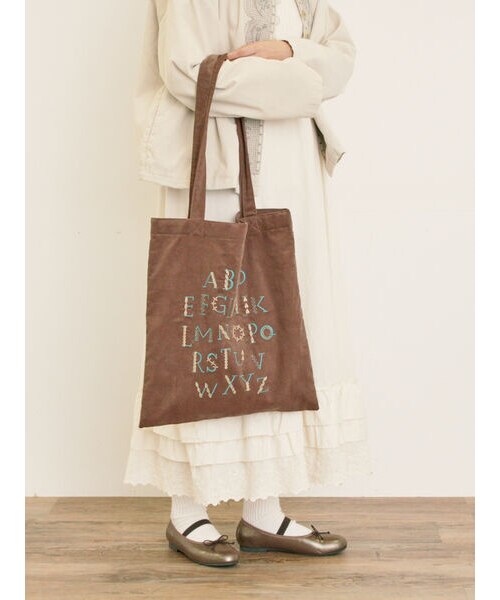 マカベアリス×Samansa Mos2】刺繍トートバッグ｜サマンサモスモスの