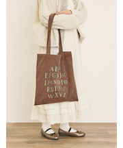 【マカベアリス×Samansa Mos2】刺繍トートバッグ
