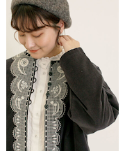 【マカベアリス×Samansa Mos2】刺繍ジャケット