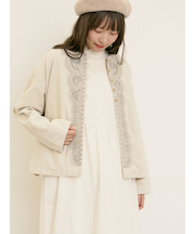 【マカベアリス×Samansa Mos2】刺繍ジャケット