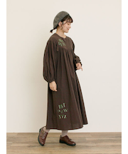 【マカベアリス×Samansa Mos2】刺繍ワンピース《S/Mサイズ》