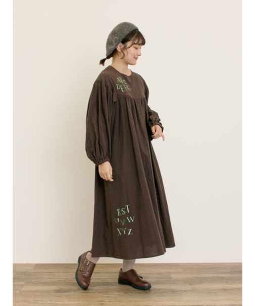 【マカベアリス×Samansa Mos2】刺繍ワンピース《S/Mサイズ》