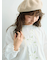 【WEB限定】花柄刺繍ブラウス