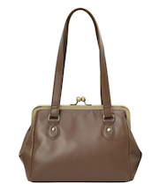 がま口ショルダーバッグ