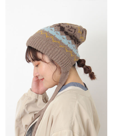 【消臭効果】ジャガードニット帽