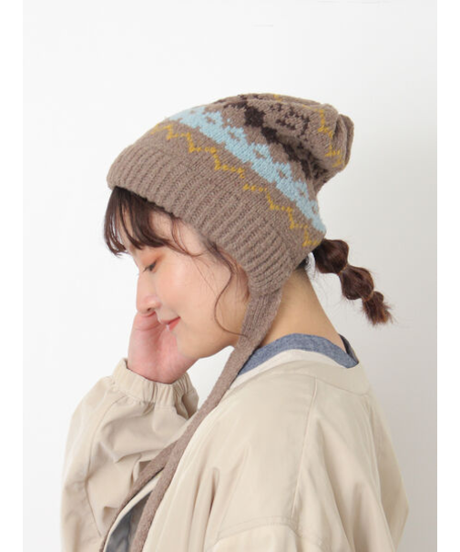 【消臭効果】ジャガードニット帽