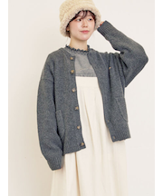 【KELTY×Samansa Mos2】クルーネックカーディガン