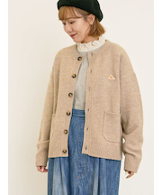 【KELTY×Samansa Mos2】クルーネックカーディガン