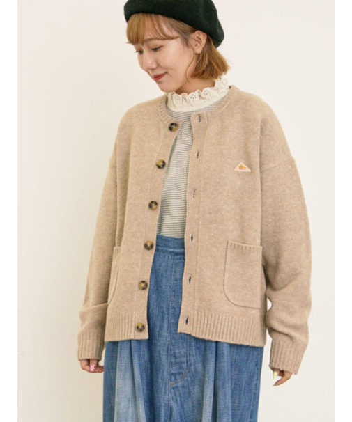 【KELTY×Samansa Mos2】クルーネックカーディガン