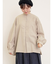 ◎袖刺繍ブラウス