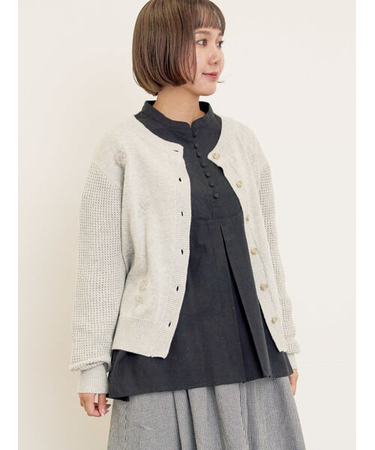 ◎刺繍カーディガン