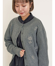 ◎刺繍カーディガン