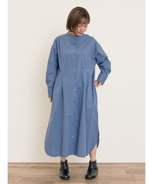 ◎タックシャツワンピース｜サマンサモスモスの通販｜&mall（アンド