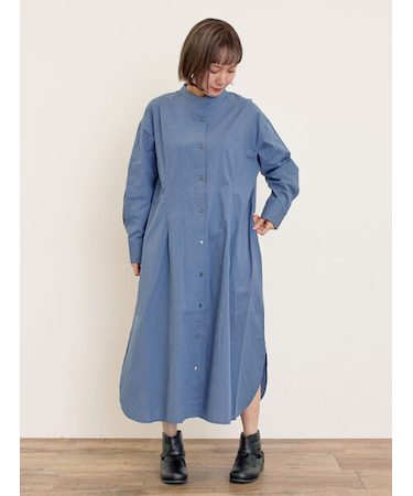 ◎タックシャツワンピース
