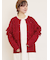 【Fluffy Wool Blend】フリンジ前後2WAYニット