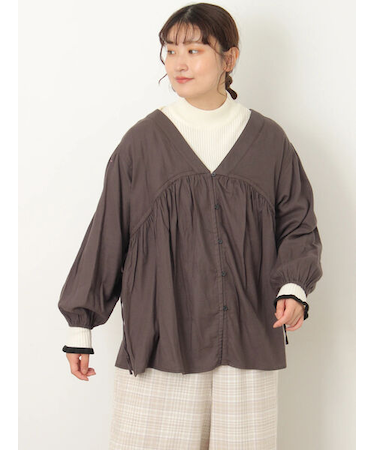 前後2WAYドロストチュニック