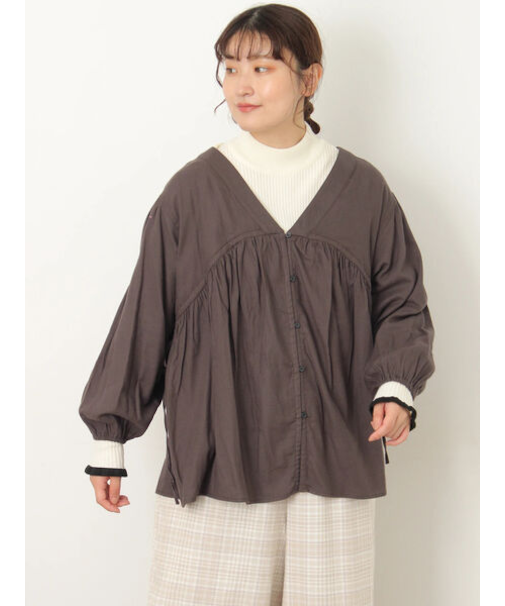 前後2WAYドロストチュニック
