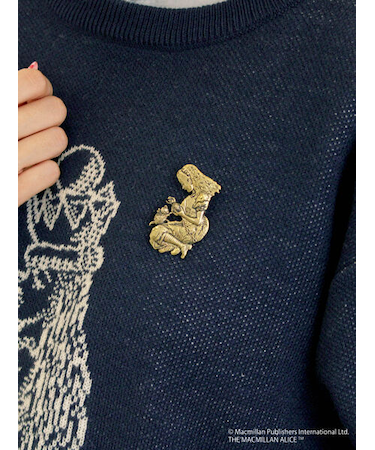 【Alice×Samansa Mos2】ブローチ