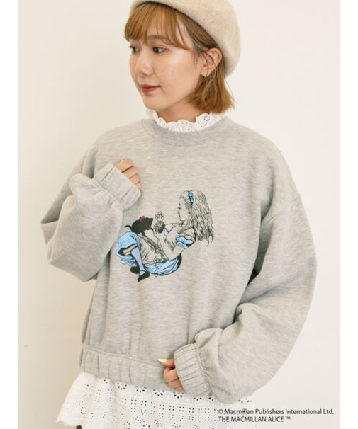 【Alice×Samansa Mos2】裏起毛スウェット