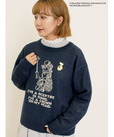 【Alice×Samansa Mos2】ジャカードニット