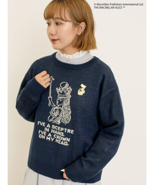 【Alice×Samansa Mos2】ジャカードニット