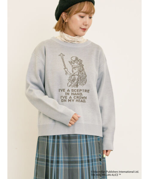 【Alice×Samansa Mos2】ジャカードニット