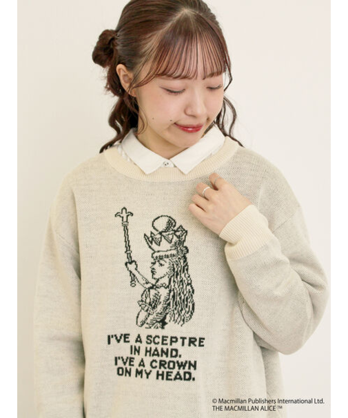 【Alice×Samansa Mos2】ジャカードニット