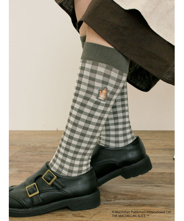 【Alice×Samansa Mos2】柄アソート刺繍ソックス