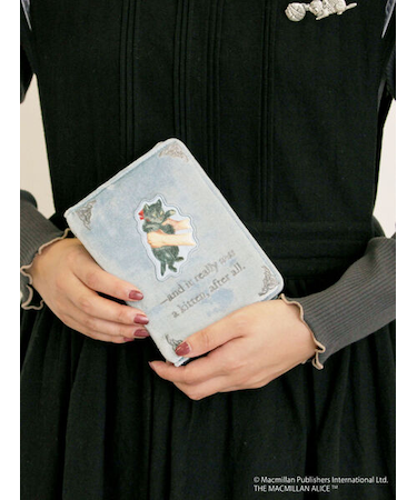 【Alice×Samansa Mos2】ブックモチーフポーチ