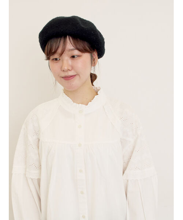 ボレロ風刺繍ブラウス