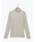 【マシンウォッシャブル】リブタートルネックニット