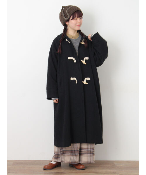 タスマニアウール]2WAY襟ロングコート｜サマンサモスモスの通販｜&mall