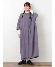 【S/Mサイズ】ドルマンスリーブギャザーワンピース