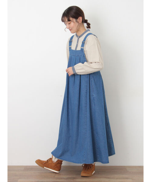 前タックジャンパースカート