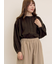 【Cross×Linen】ギャザーブラウス