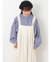 【Cross×Linen】ギャザーブラウス