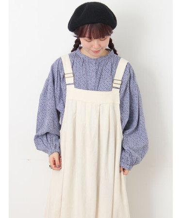 【Cross×Linen】ギャザーブラウス