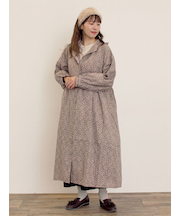 【Cross×Linen】フリルワンピース《S/Mサイズ》
