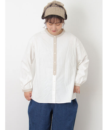 保温加工クレリックシャツ