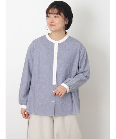 保温加工クレリックシャツ