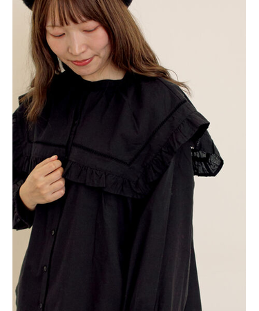 ビッグカラーブラウス