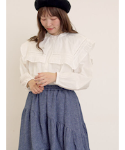 ビッグカラーブラウス