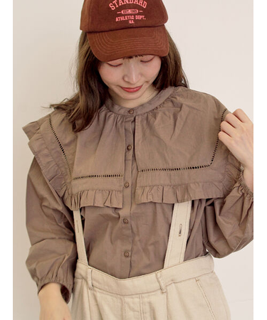 ビッグカラーブラウス