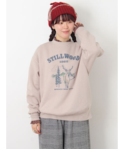 裏毛プリントスウェット