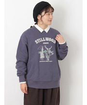 裏毛プリントスウェット