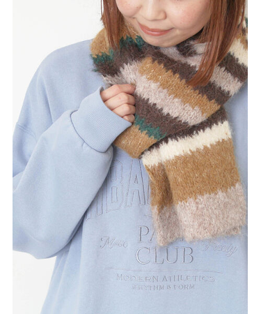 マルチボーダーマフラー